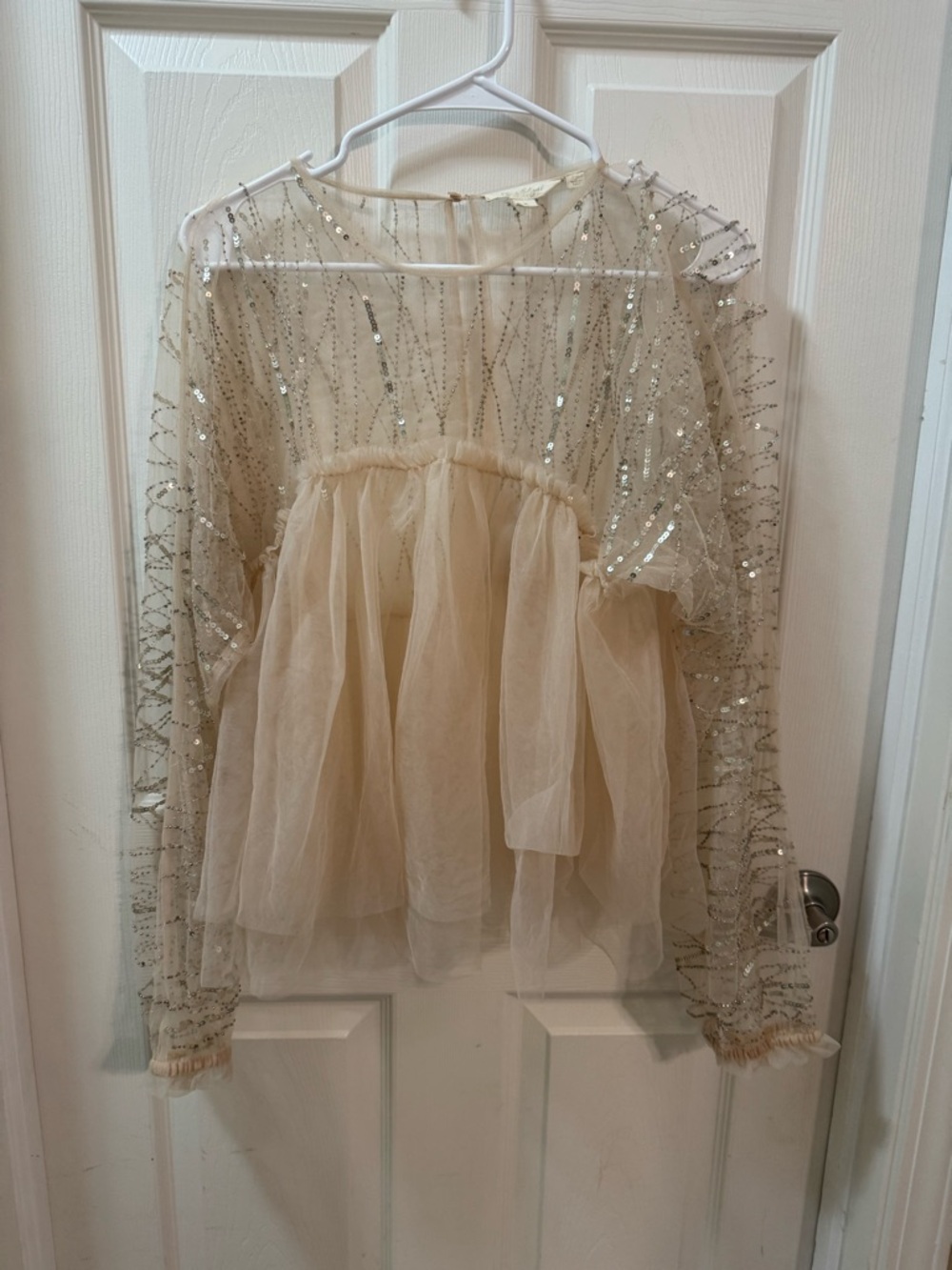 Forever That Girl Embellished
Sheer Top M - Picture 4 of 12